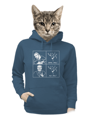 Cimrman: Copak jmelí dámská mikina klokanka Denim