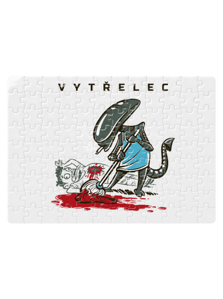 Vytřelec puzzle White