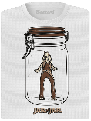 Jar in jar dámské sportovní tričko White