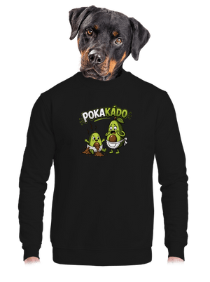 unisex mikina bez kapuce