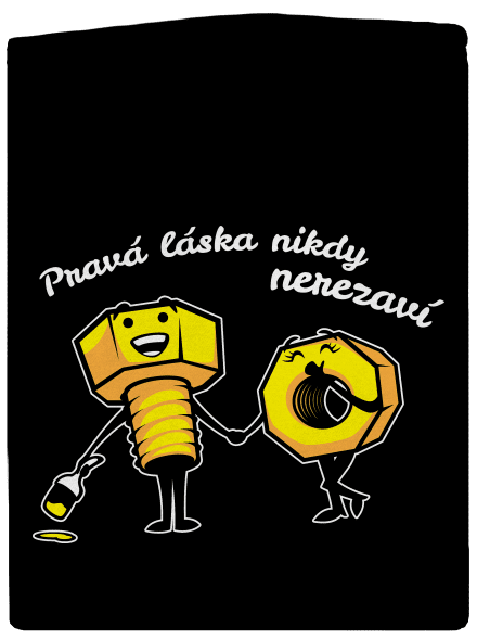 Pravá láska dámská mikina na zip Black