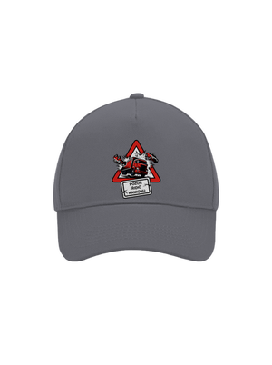 Řidič kamionu kšiltovka baseballka Graphite grey