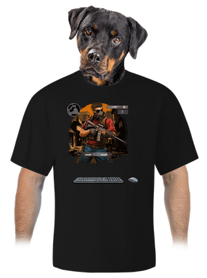 unisex tričko oversized