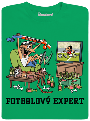 Fotbalový expert dětské tričko Kelly Green