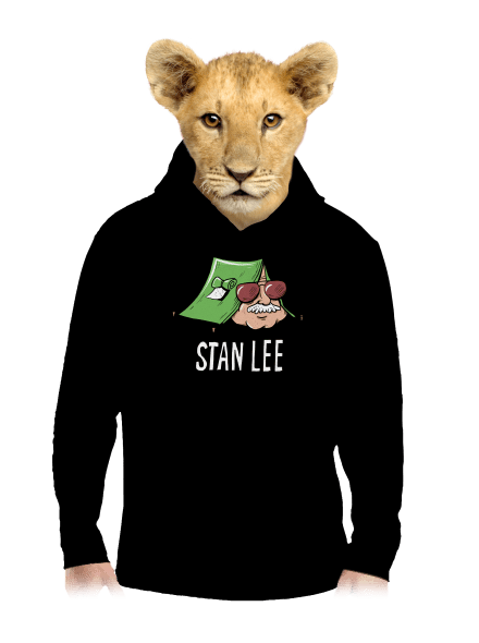 Stan Lee dětská mikina klokanka Black