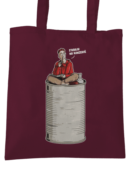 Konzerva taška Burgundy