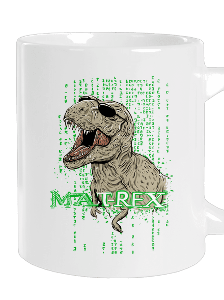 MAT-REX velký hrnek White