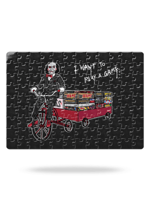 Chci si zahrát hru puzzle White