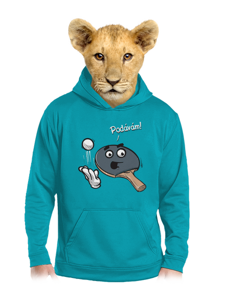 Podávám odpal dětská mikina klokanka Hawaiian Blue