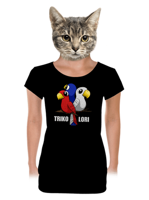 dámské tričko s lemem