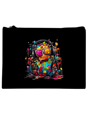 Workaholic robot taštička Black