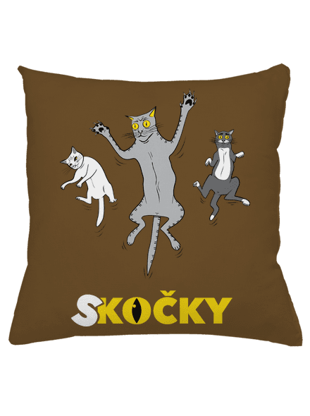 Skočky polštář Chocolate Pol