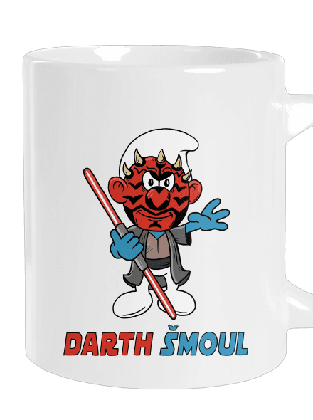 Darth Šmoul velký hrnek White
