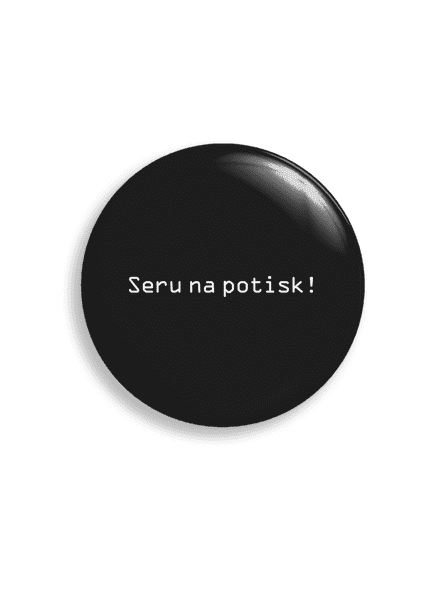 Seru na potisk placka uni