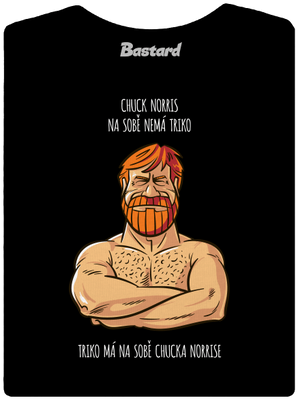 Chuck Norris dámské tričko Black