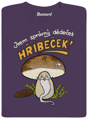 Babka a hříbeček pánské tričko Urban Purple