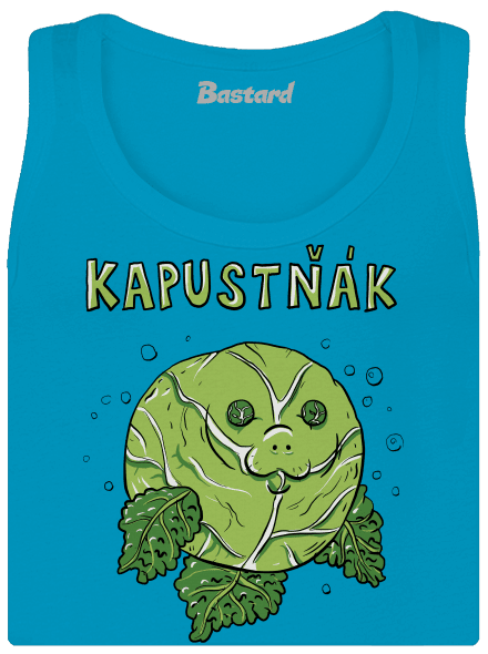 Kapustňák dámské tílko klasické Blue Atol