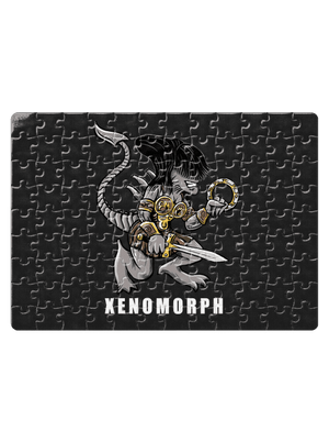 Xenomorph puzzle White