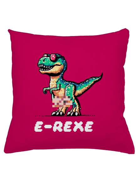 E-Rexe polštář Fuchsia Pink