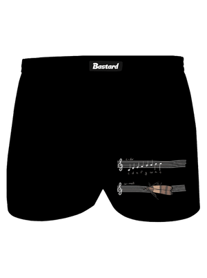 A - moll pánské trenky Black