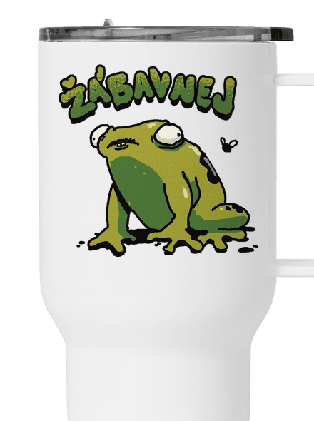 Žábavní termohrnek White