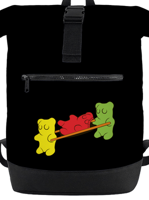 Gumídci batoh Black