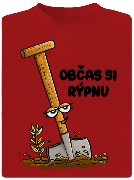 Občas si rýpnu pánské sportovní tričko Red Mal