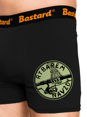 Rybářem navždy  boxerky Black