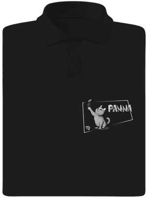 Kočičí horoskop: Panna pánská polokošile Black
