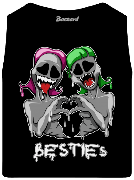 Besties pánské tílko Black