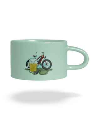 Potřebuju napít hrnek makronka Mint Macaron