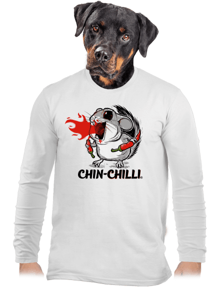 Chinchilli pánské dlouhý rukáv White