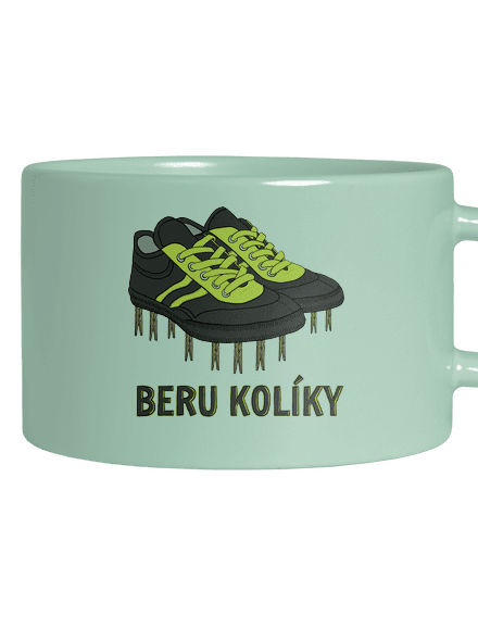 Beru kolíky hrnek makronka Mint Macaron