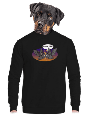 unisex mikina bez kapuce