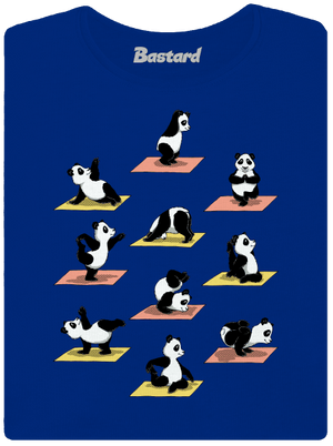 Pandí jóga dámské tričko s lemem Royal Blue Mal