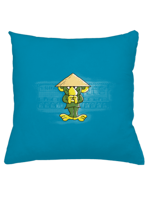 Dobí den polštář Blue Turquoise