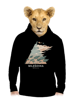 dětská mikina klokanka