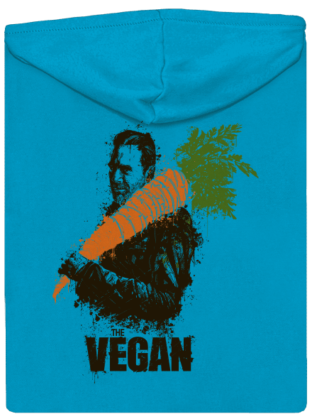 Vegan dámská mikina na zip Blue Atol