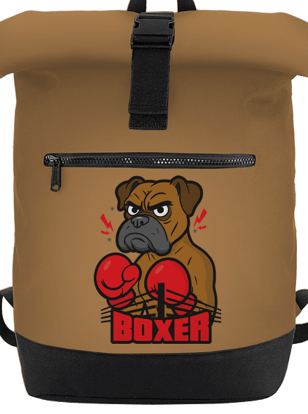 Boxer batoh Caramel
