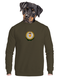 unisex mikina bez kapuce