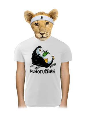 Plnotučňák dětské sportovní tričko White