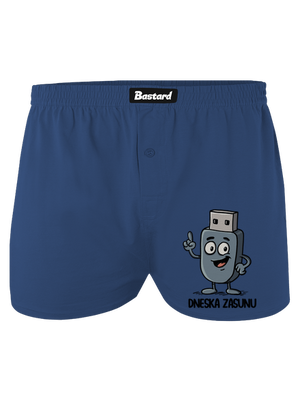 Dneska zasunu pánské trenky Blue