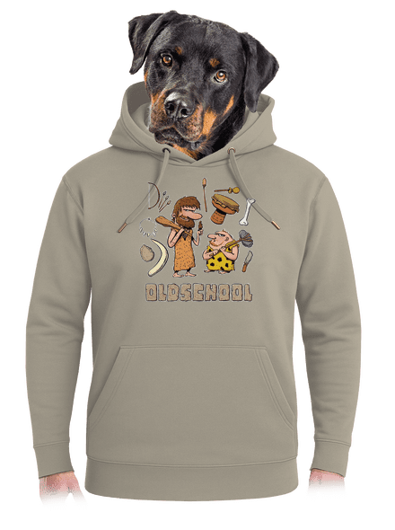 Oldschool unisex mikina premium Pastel Macchiato