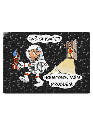 Houstone, mám problém! puzzle White
