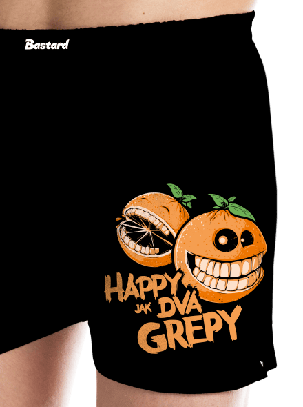 Happy grepy pánské trenky Black