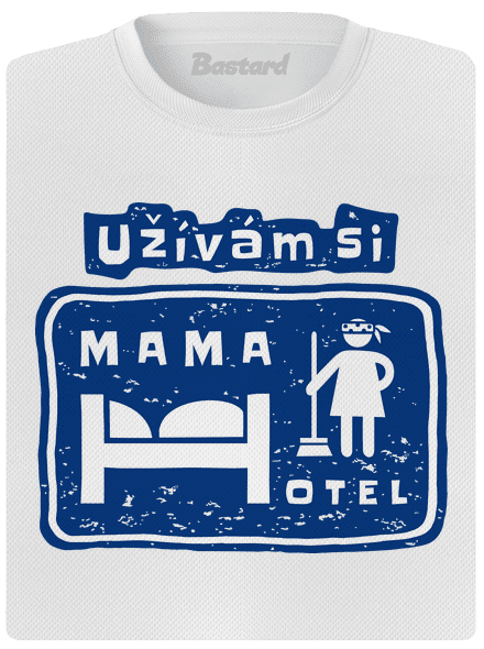 Mama Hotel dámské sportovní tričko White