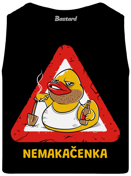 Nemakačenka pánské tílko Black