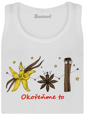 Okořeňme to dámské tílko klasické White