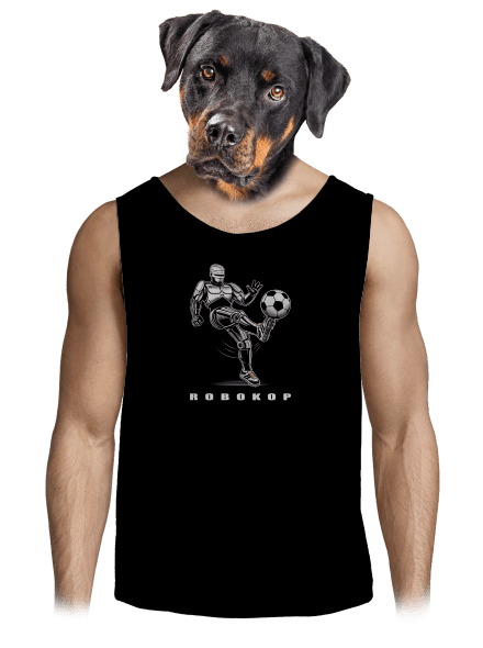 Robokop pánské tílko Black