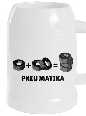 Pneu Matika půllitr White